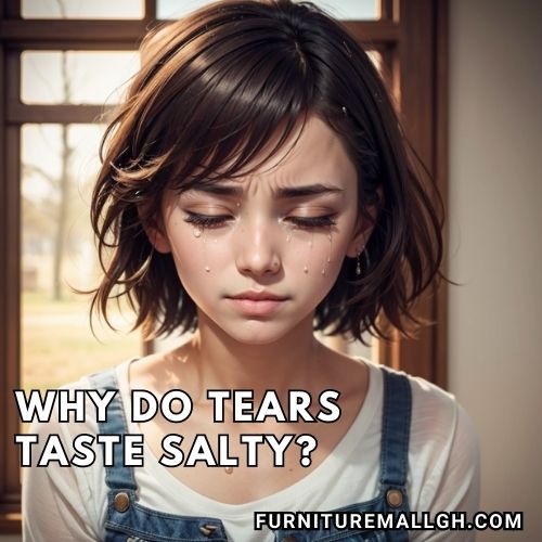 Why do tears taste salty?